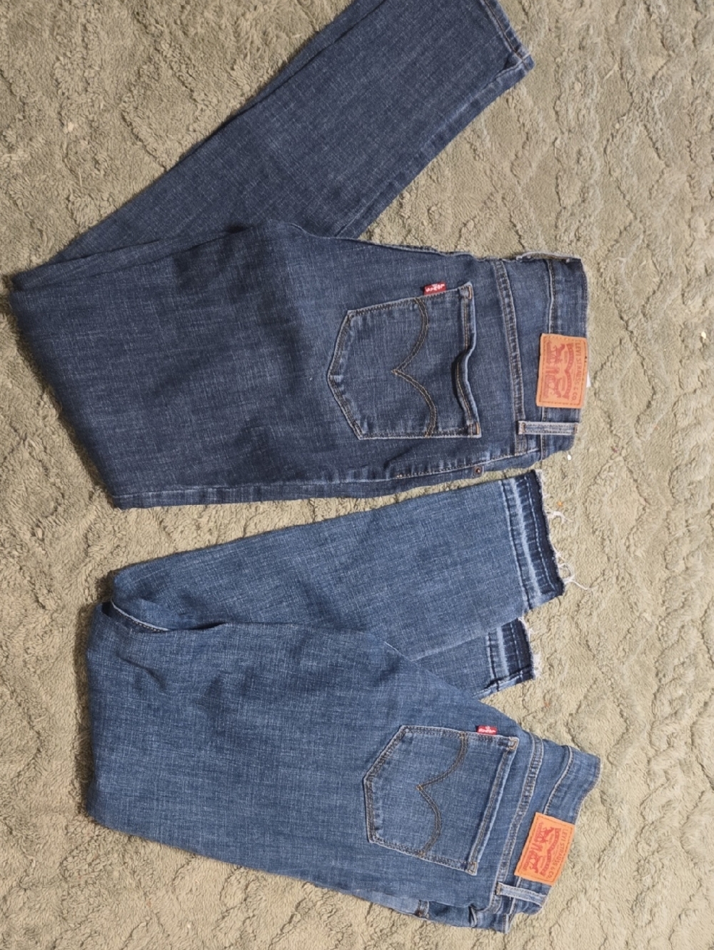 Levi's Women’s Straight Jeans in Blue Denim